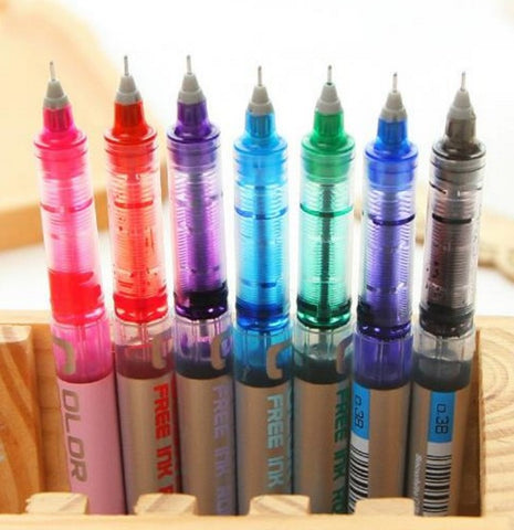 Straight Liquid Type Color Pen