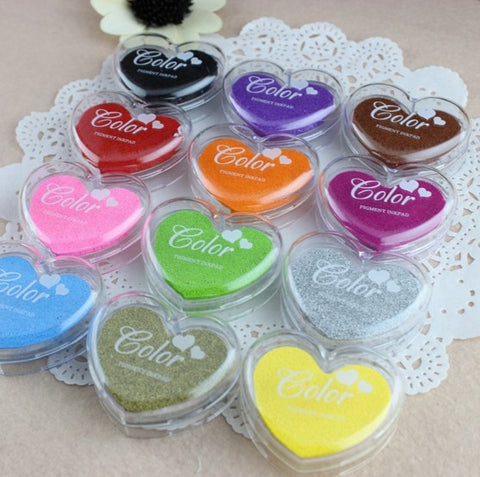 Watercolor Heart Shape Inkpad