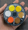 12 Color Watercolors Powder
