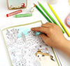 Cute Cartoon Cat Coloring Book