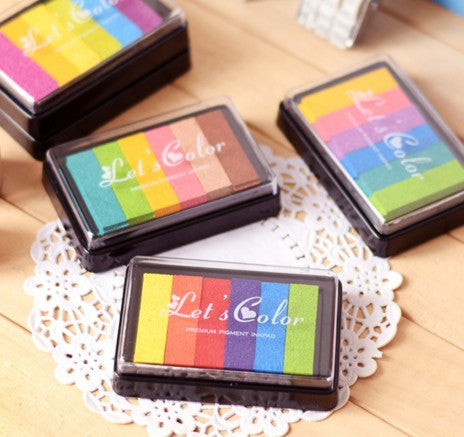 Big 6 Gradient Water Color Ink Pad