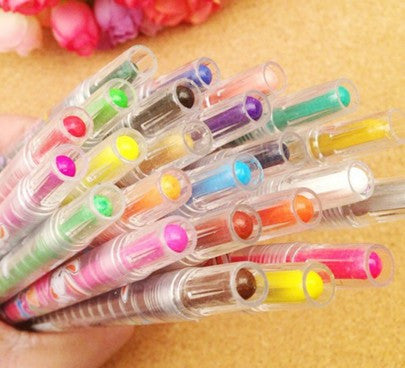 Healthy Cartoon Crayons